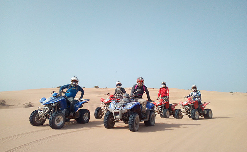 Quad & Buggy Driving in Desert